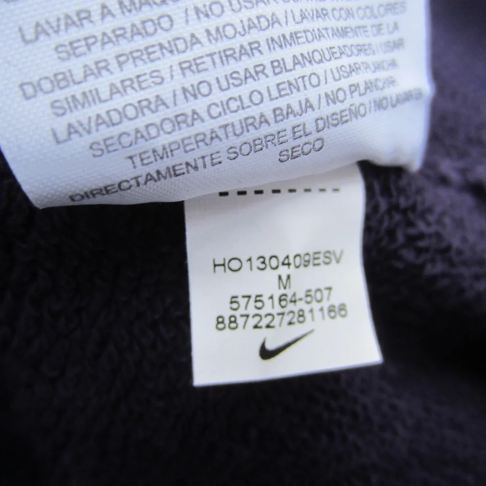Nike Sweatshirt Womens M Deep Purple Fleece Sportswear Run With the Original‎